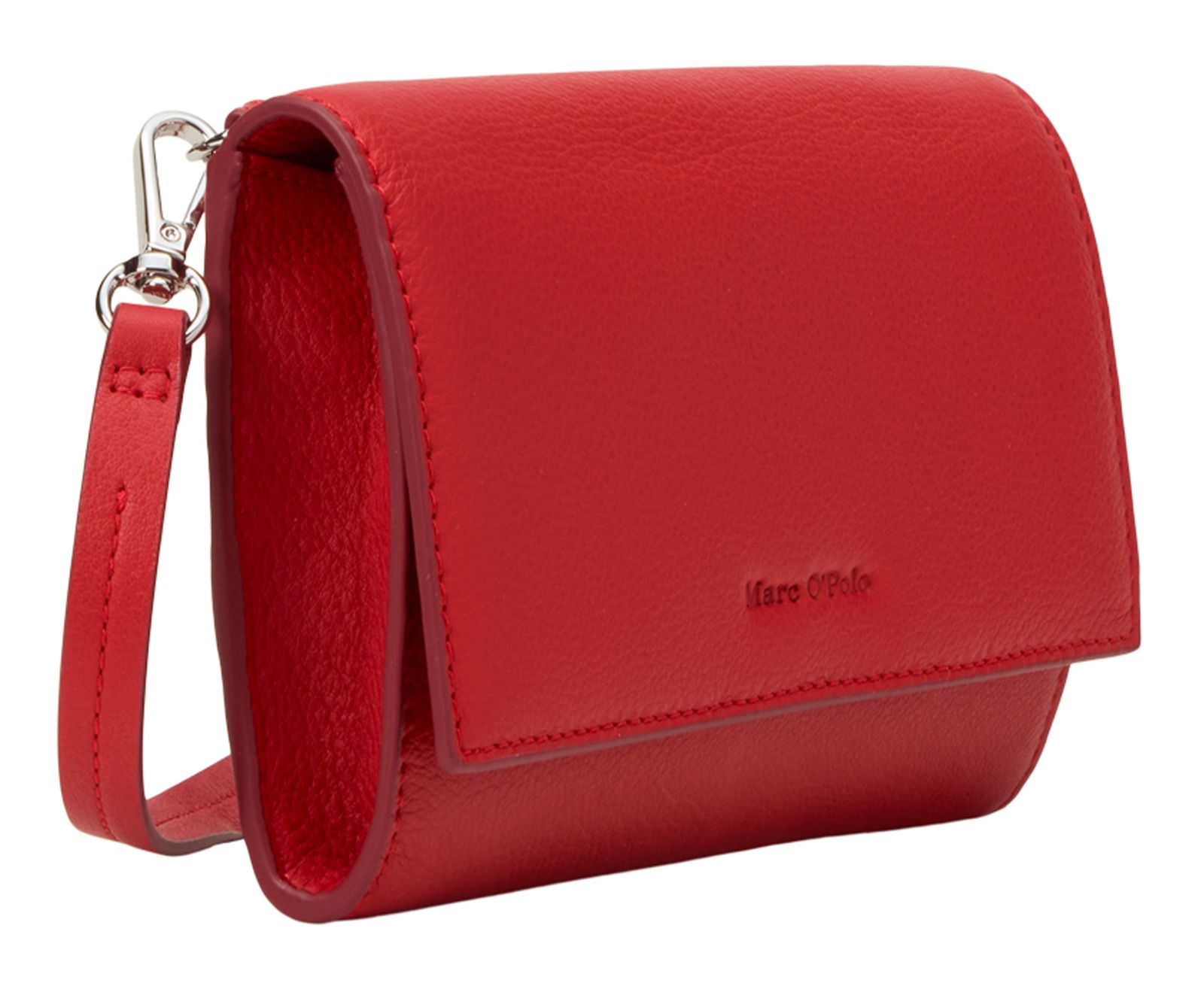 Marc O'Polo Juja 2 in 1 Crossbody Bag Shiny Red Marc O'Polo Juja 2 in 1 Crossbody Bag Shiny Red