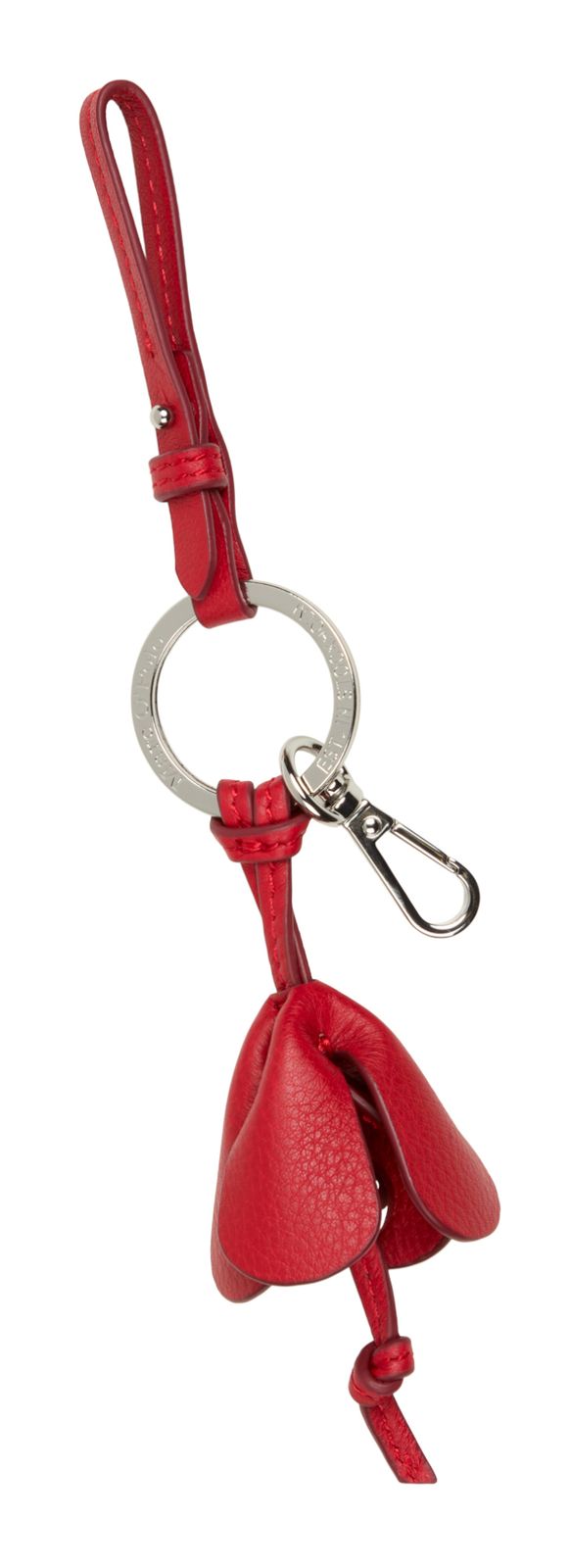 Marc O'Polo Juli Leather Keyring Shiny Red Marc O'Polo Juli Leather Keyring Shiny Red
