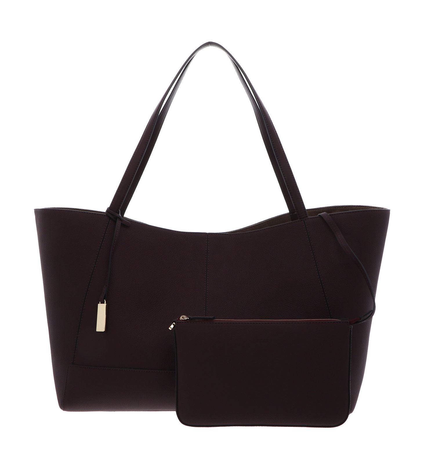 BOSS Ameline Tote Bag Open Purple