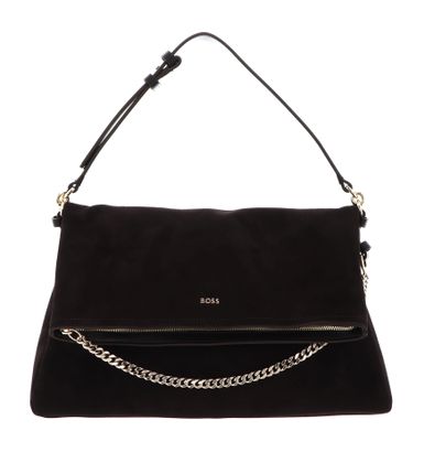 BOSS Yelena Shoulder Bag Dark Brown
