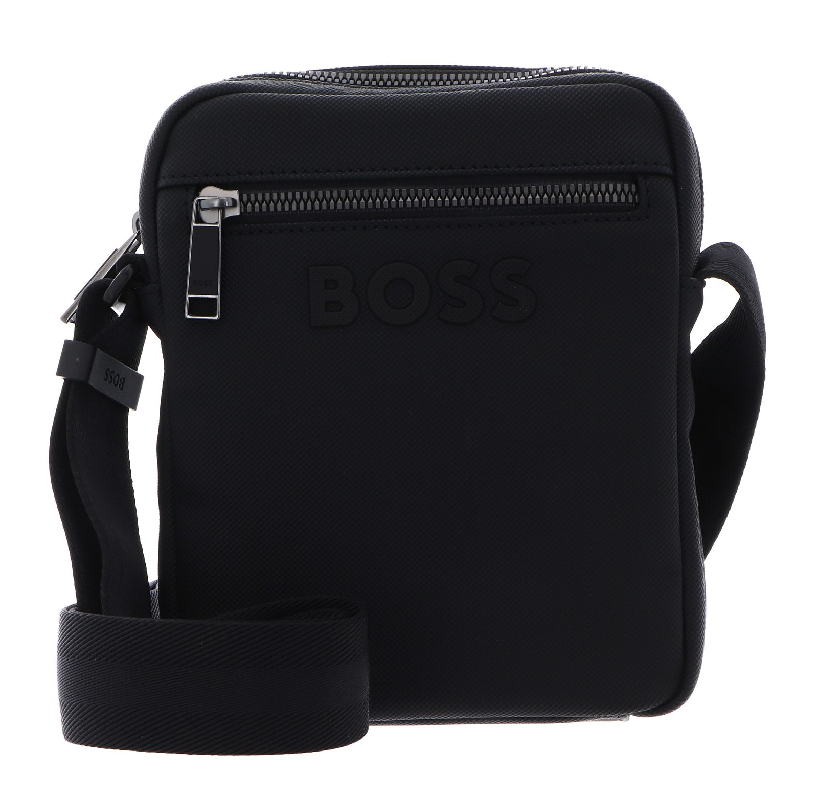 BOSS Catch 3.0 NS Zip Crossbody Bag Black