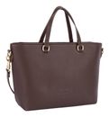 JOOP! Cuore Lettera Ketty Handbag S Darkbrown JOOP! Cuore Lettera Ketty Handbag S Darkbrown