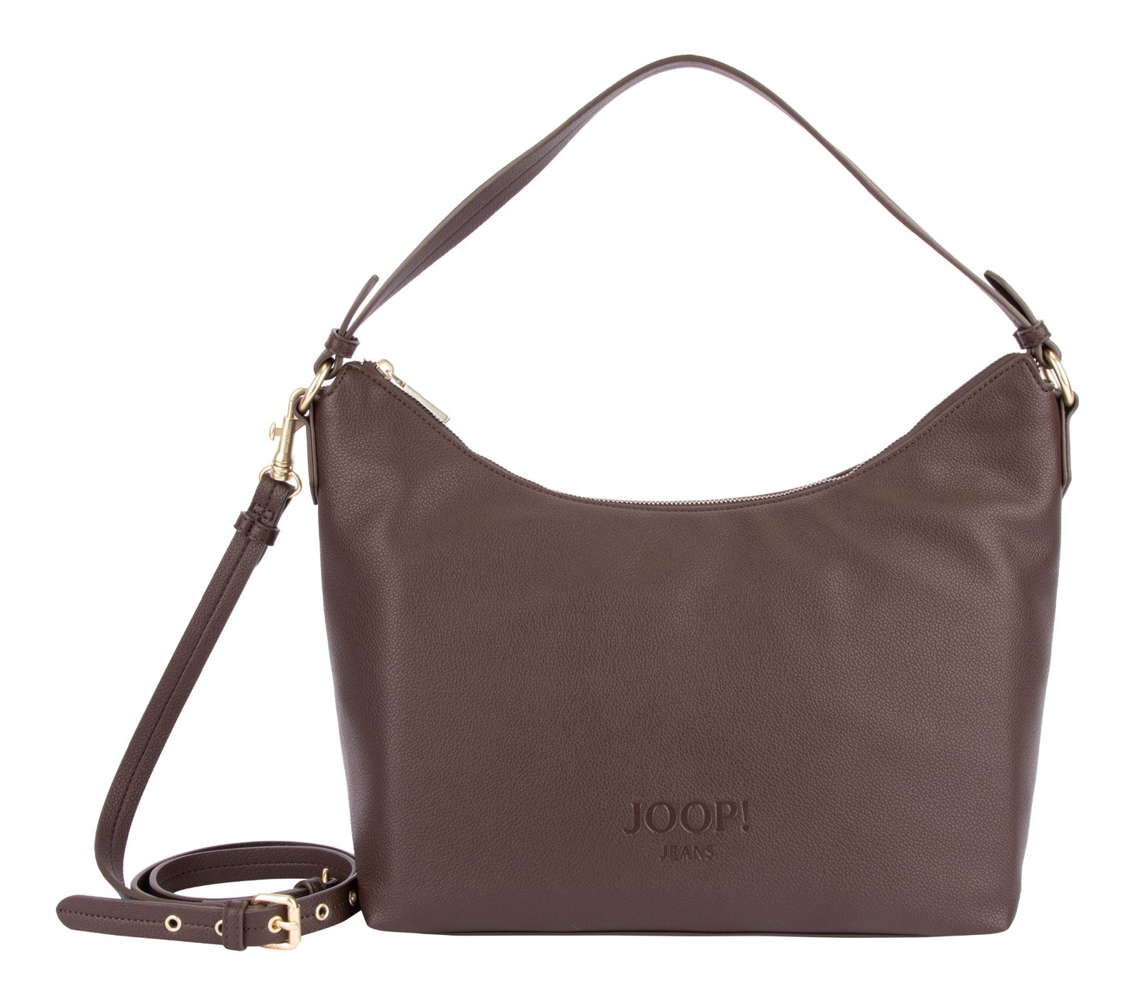 JOOP! Lettera Dalia Hobo M Darkbrown