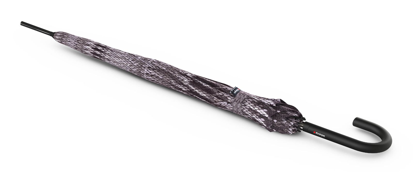 Knirps A.760 Stick Fashion Automatic Viper Silver Knirps A.760 Stick Fashion Automatic Viper Silver