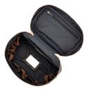 JOOP! Cortina 1.0 Flora Washbag M Seal Brown