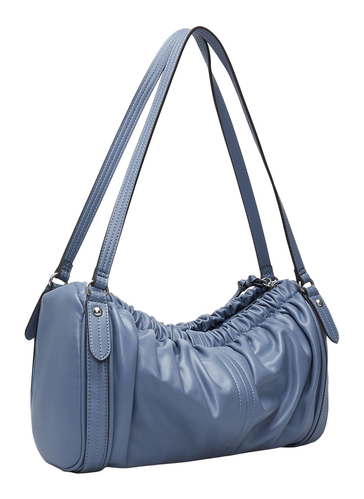 LIEBESKIND BERLIN Faye Vintage Goat Satchel M Flower Blue LIEBESKIND BERLIN Faye Vintage Goat Satchel M Flower Blue