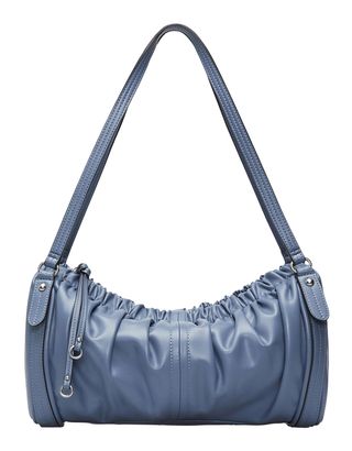 LIEBESKIND BERLIN Faye Vintage Goat Satchel M Flower Blue