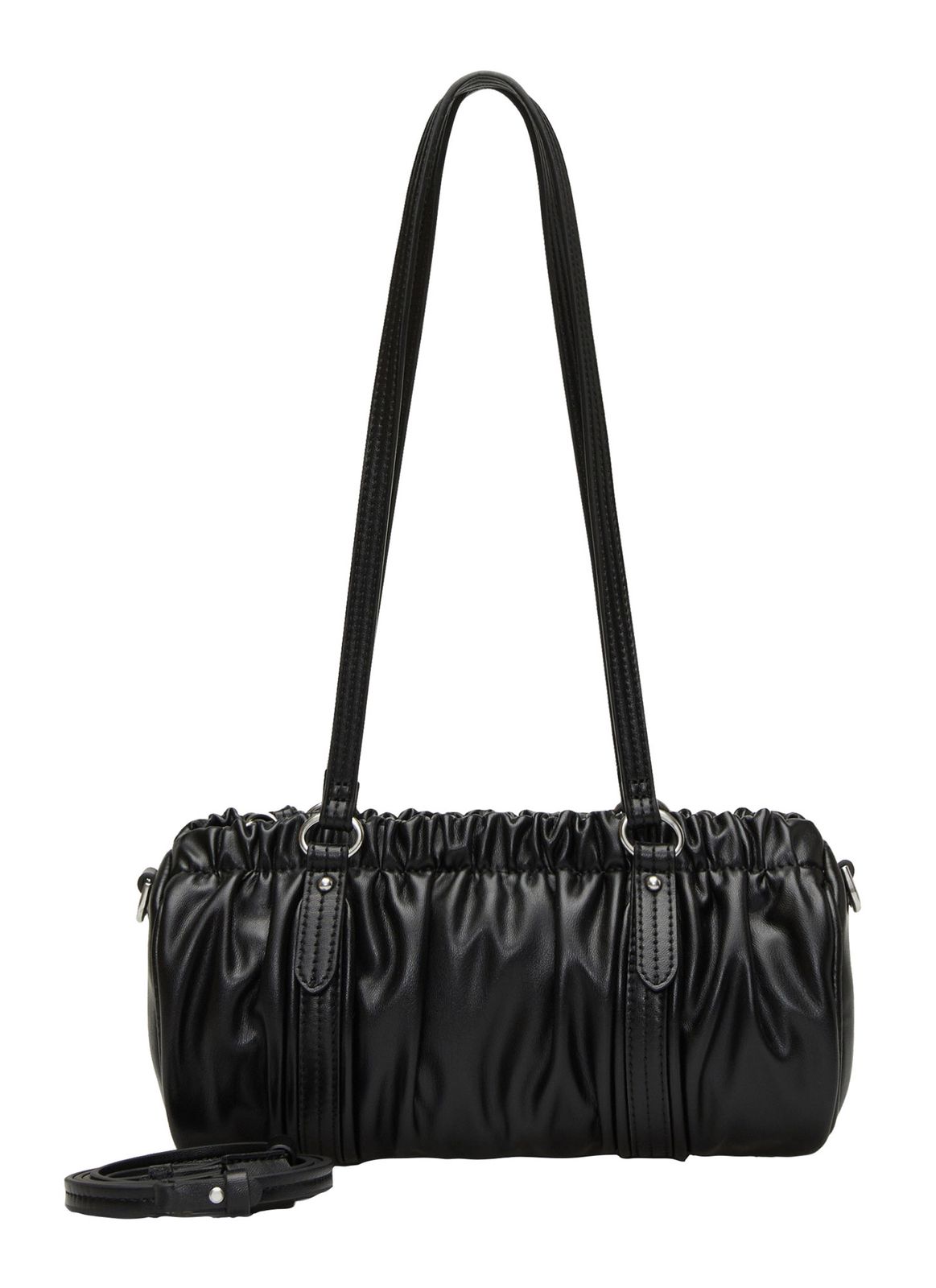 LIEBESKIND BERLIN Faye Vintage Goat Hobo Bag XS Black
