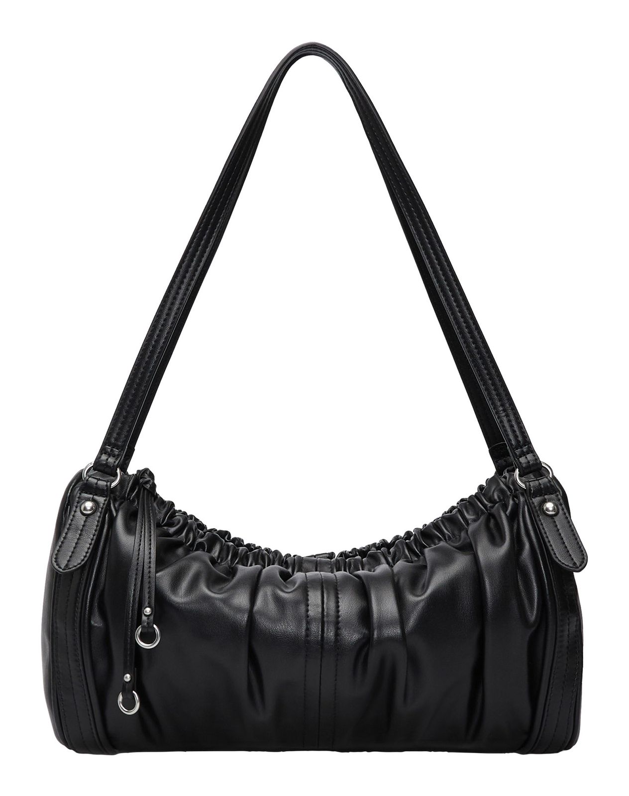 LIEBESKIND BERLIN Faye Vintage Goat Satchel M Black