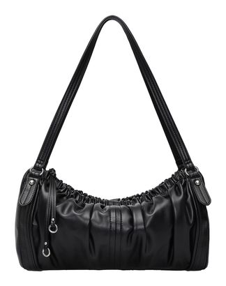 LIEBESKIND BERLIN Faye Vintage Goat Satchel M Black