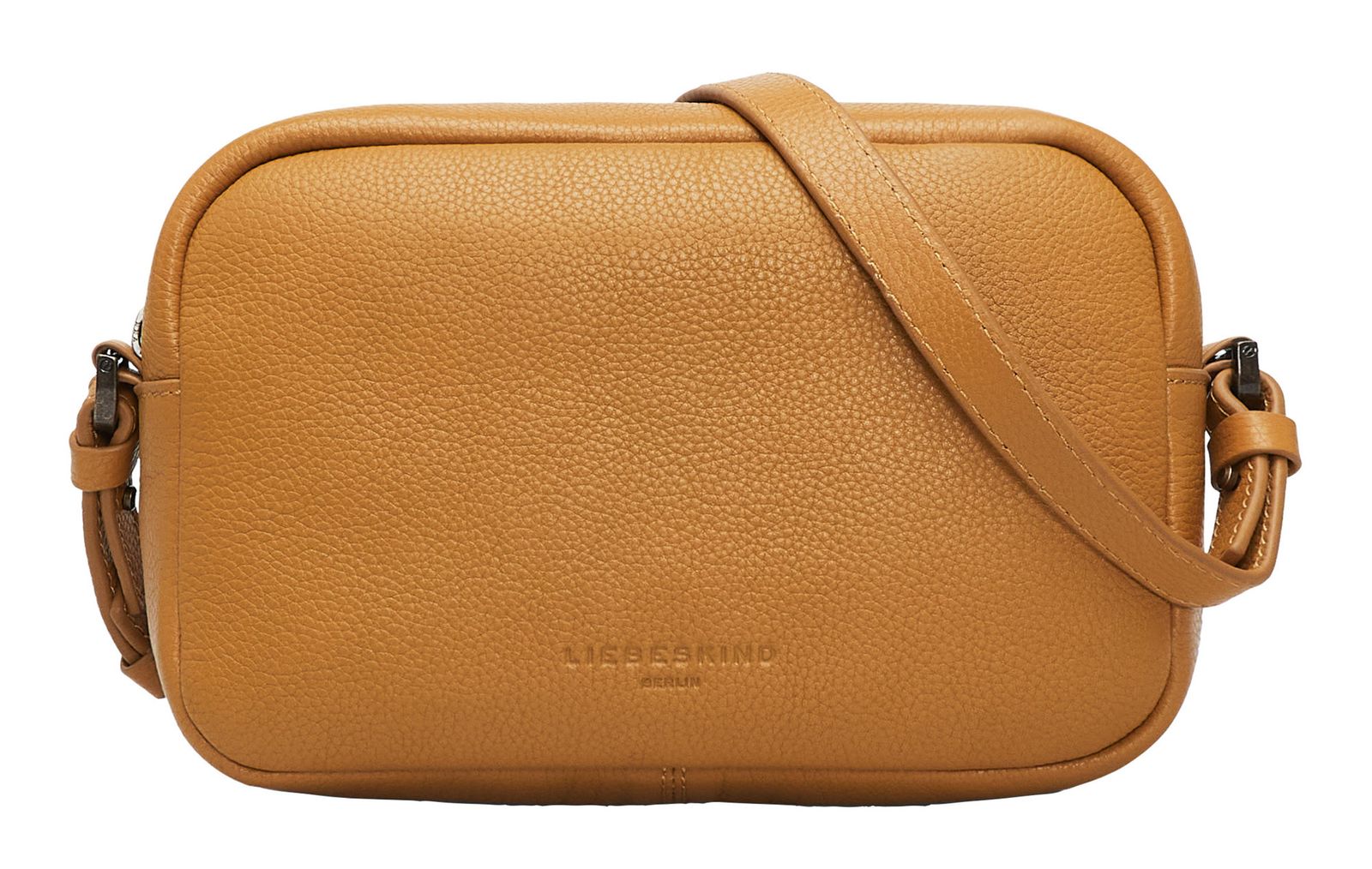 LIEBESKIND BERLIN Carry Over 608 Ella Small Pebble Bag Honey Suede