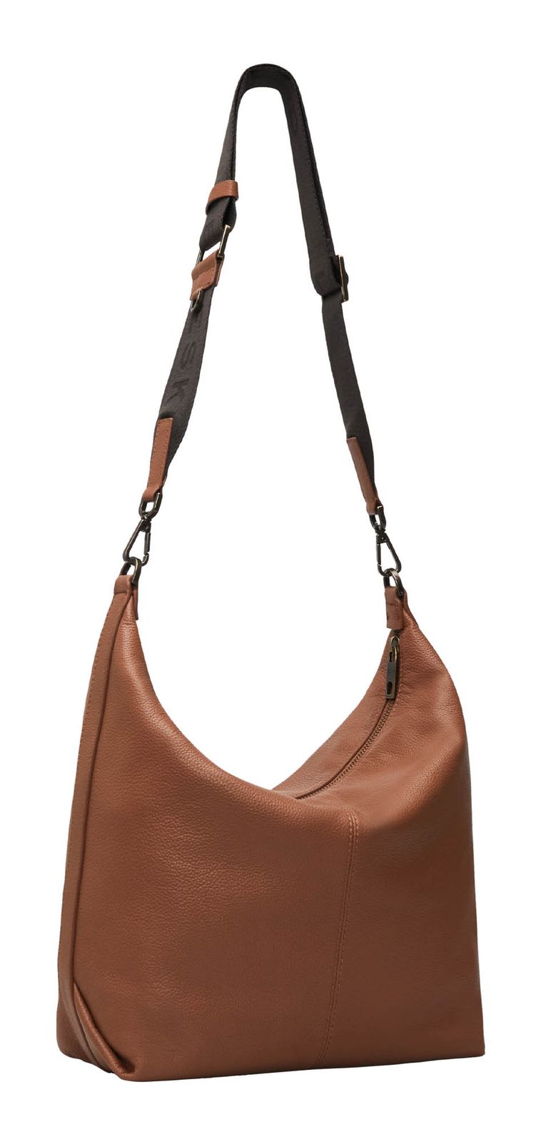 LIEBESKIND BERLIN Seasonal Noos Paris Small Pebble Bag M Cognac LIEBESKIND BERLIN Seasonal Noos Paris Small Pebble Bag M Cognac