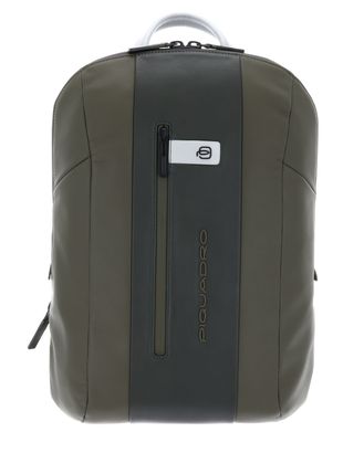 PIQUADRO Urban Exp. Laptop Backpack Green / Grey