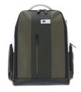 PIQUADRO Urban Travel Backpack L Green / Grey PIQUADRO Urban Travel Backpack L Green / Grey