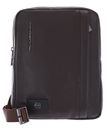 PIQUADRO Russell Crossbody Bag Dark Brown PIQUADRO Russell Crossbody Bag Dark Brown