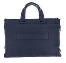 PIQUADRO Russell Expandable Slim Briefcase Blue PIQUADRO Russell Expandable Slim Briefcase Blue