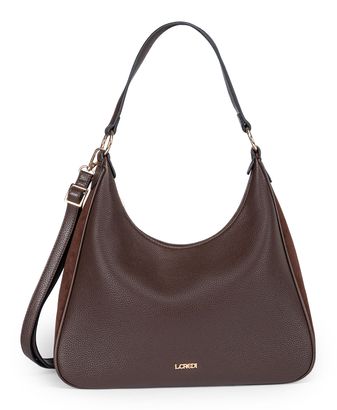 L.CREDI Sakine Hobo Bag Chocolate L.CREDI Sakine Hobo Bag Chocolate