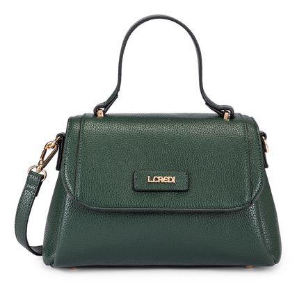 L.CREDI Sorphia Handbag Dark Green