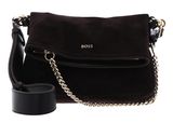 BOSS Yelena Flap Crossbody Bag Dark Brown BOSS Yelena Flap Crossbody Bag Dark Brown