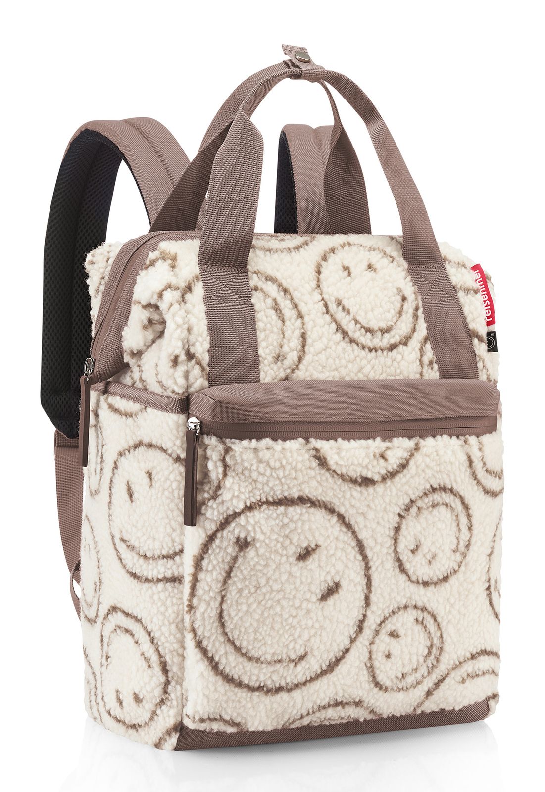 reisenthel Allrounder R Backpack M Smile Teddy Chocolate reisenthel Allrounder R Backpack M Smile Teddy Chocolate