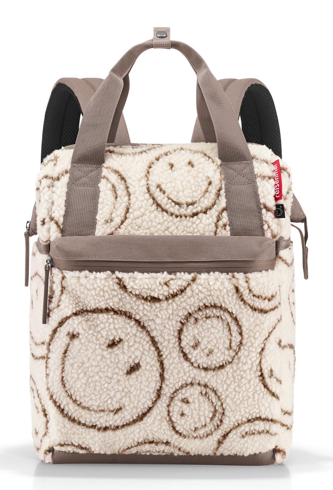 reisenthel Allrounder R Backpack M Smile Teddy Chocolate
