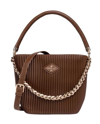 REPLAY Shoulder Bag Brown REPLAY Shoulder Bag Brown