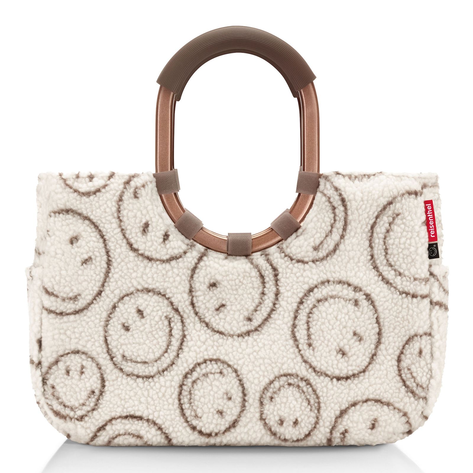 reisenthel Loopshopper M Smile Teddy Chocolate reisenthel Loopshopper M Smile Teddy Chocolate