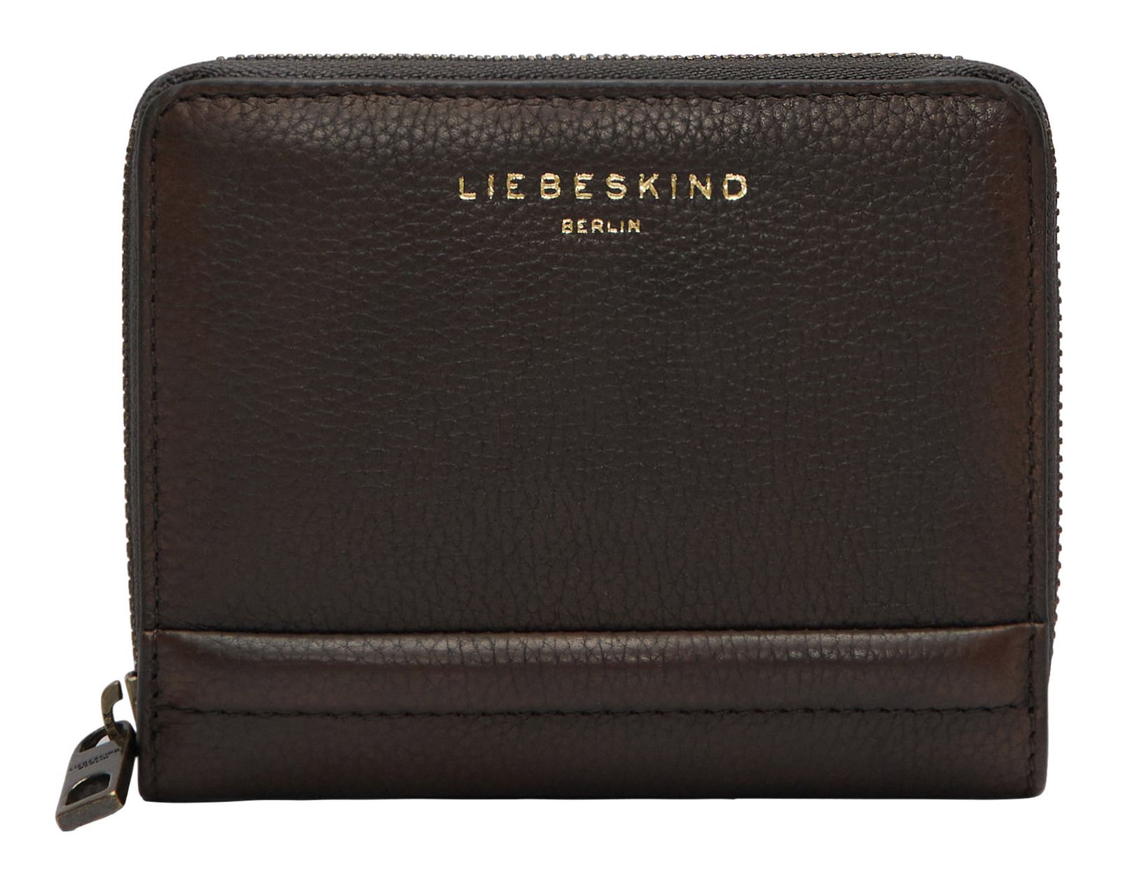 LIEBESKIND BERLIN Paris II Conny Vintage Pebble Wallet M Deep Soil