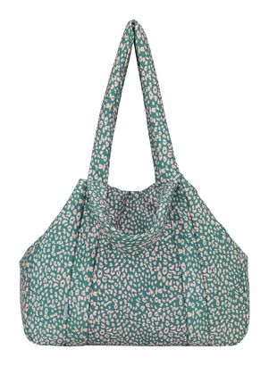 Fritzi aus Preußen Tonnje Shopper Cheetah Green Rose