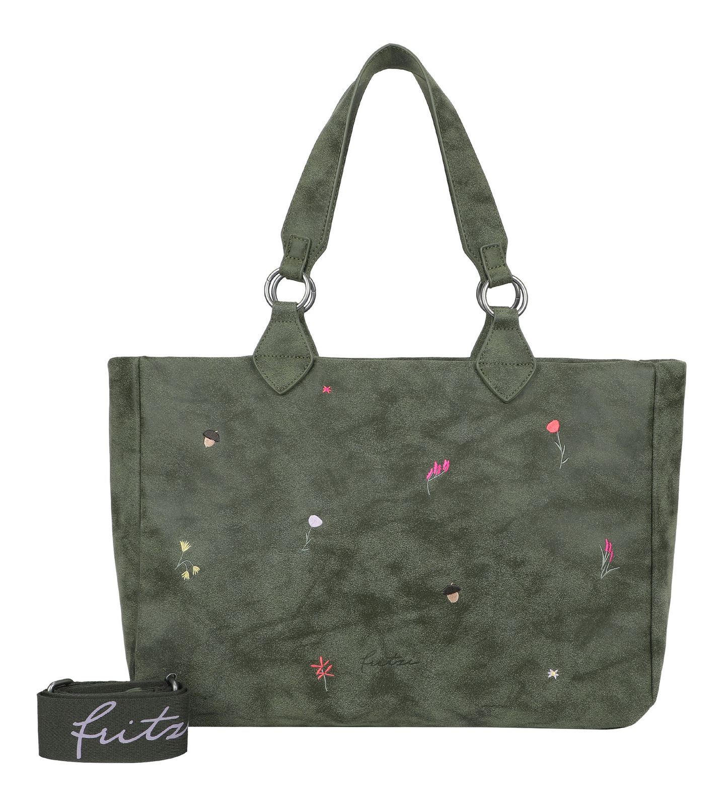 Fritzi aus Preußen Izzy Vintage Shoulder Bag Limited Embro Bloom Jungly