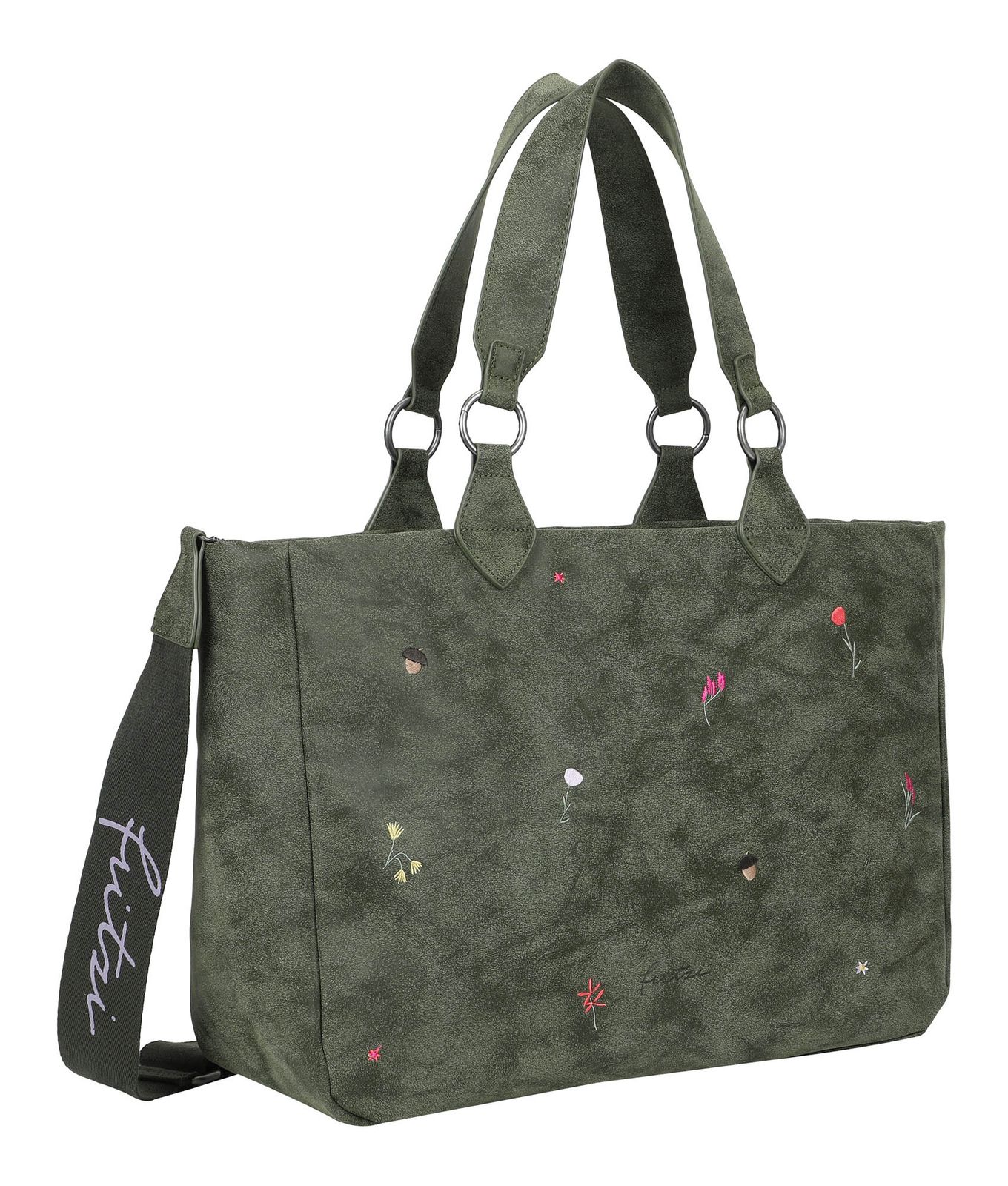 Fritzi aus Preußen Izzy Vintage Shoulder Bag Limited Embro Bloom Jungly Fritzi aus Preußen Izzy Vintage Shoulder Bag Limited Embro Bloom Jungly