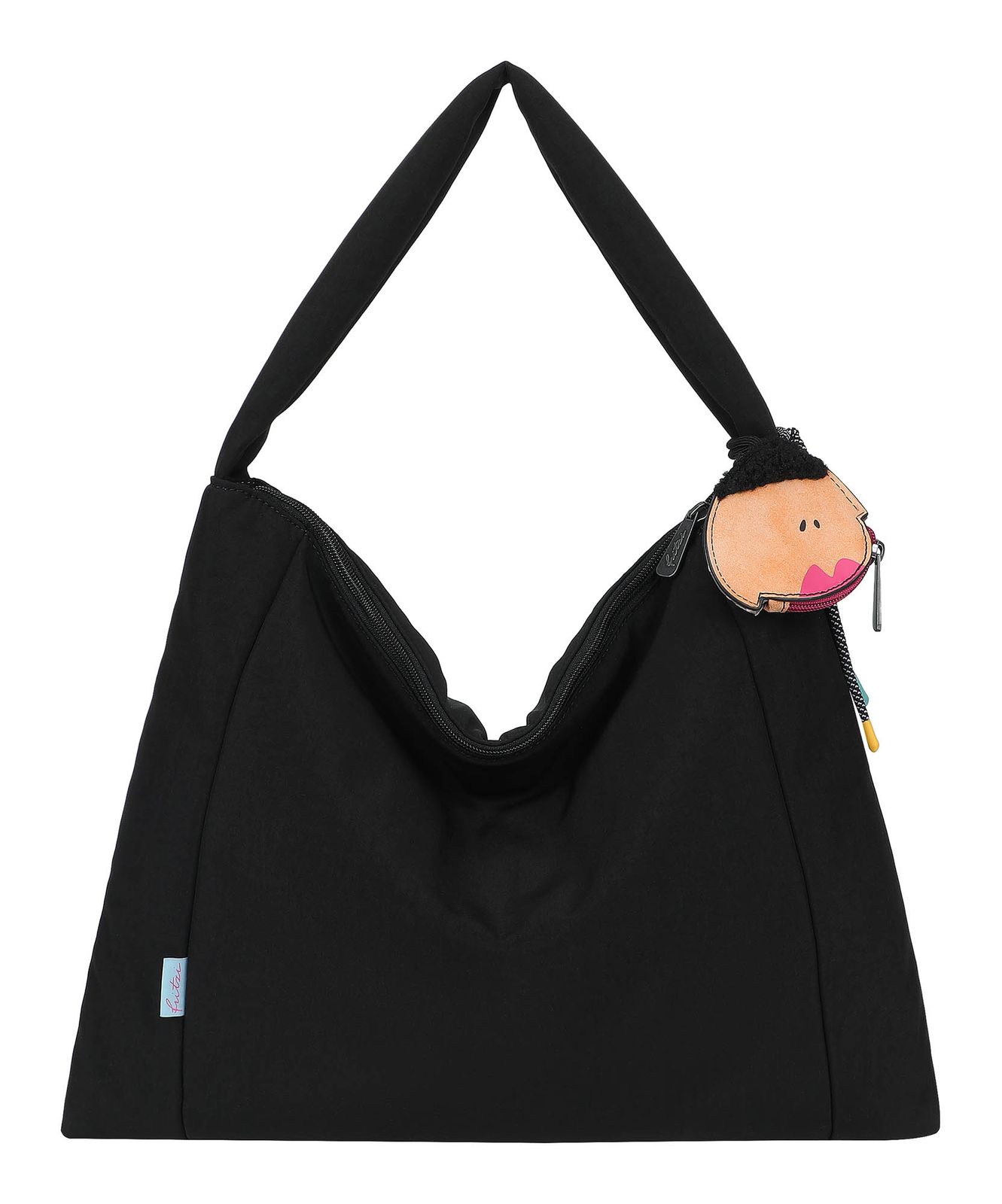Fritzi aus Preußen Tonnje Hobo Bag Easy Limited Heads Black