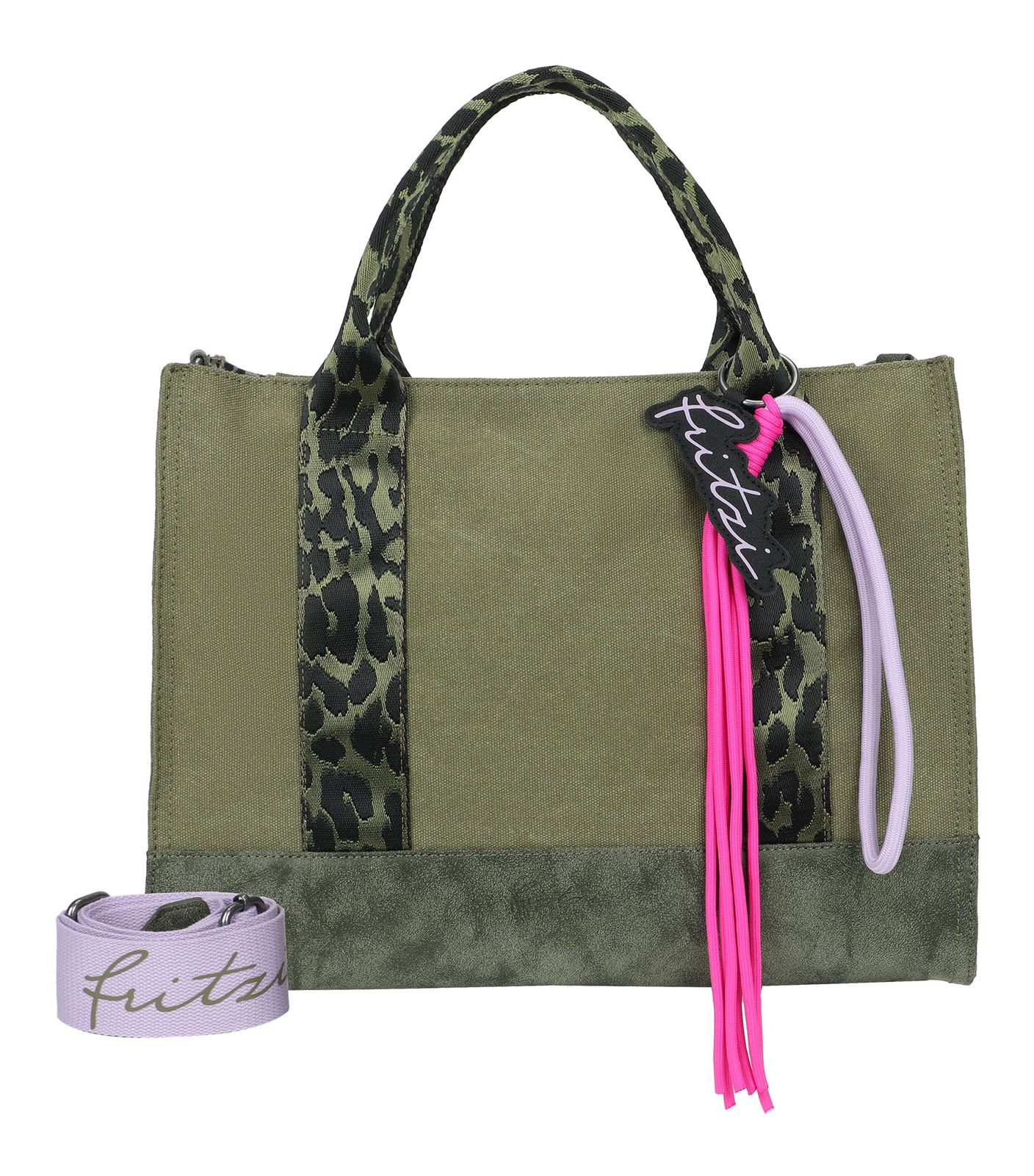 Fritzi aus Preußen Tote Bag Limited Happy Leo Olive