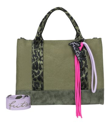 Fritzi aus Preußen Tote Bag Limited Happy Leo Olive Fritzi aus Preußen Tote Bag Limited Happy Leo Olive