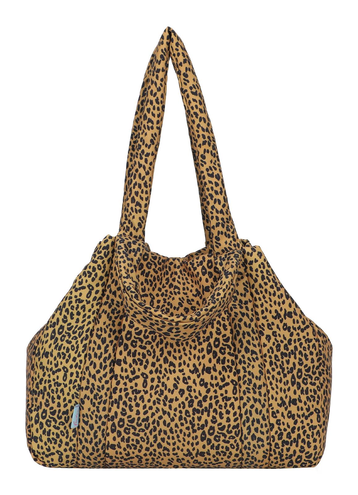 Fritzi aus Preußen Tonnje Shopper Cheetah Mustard Black
