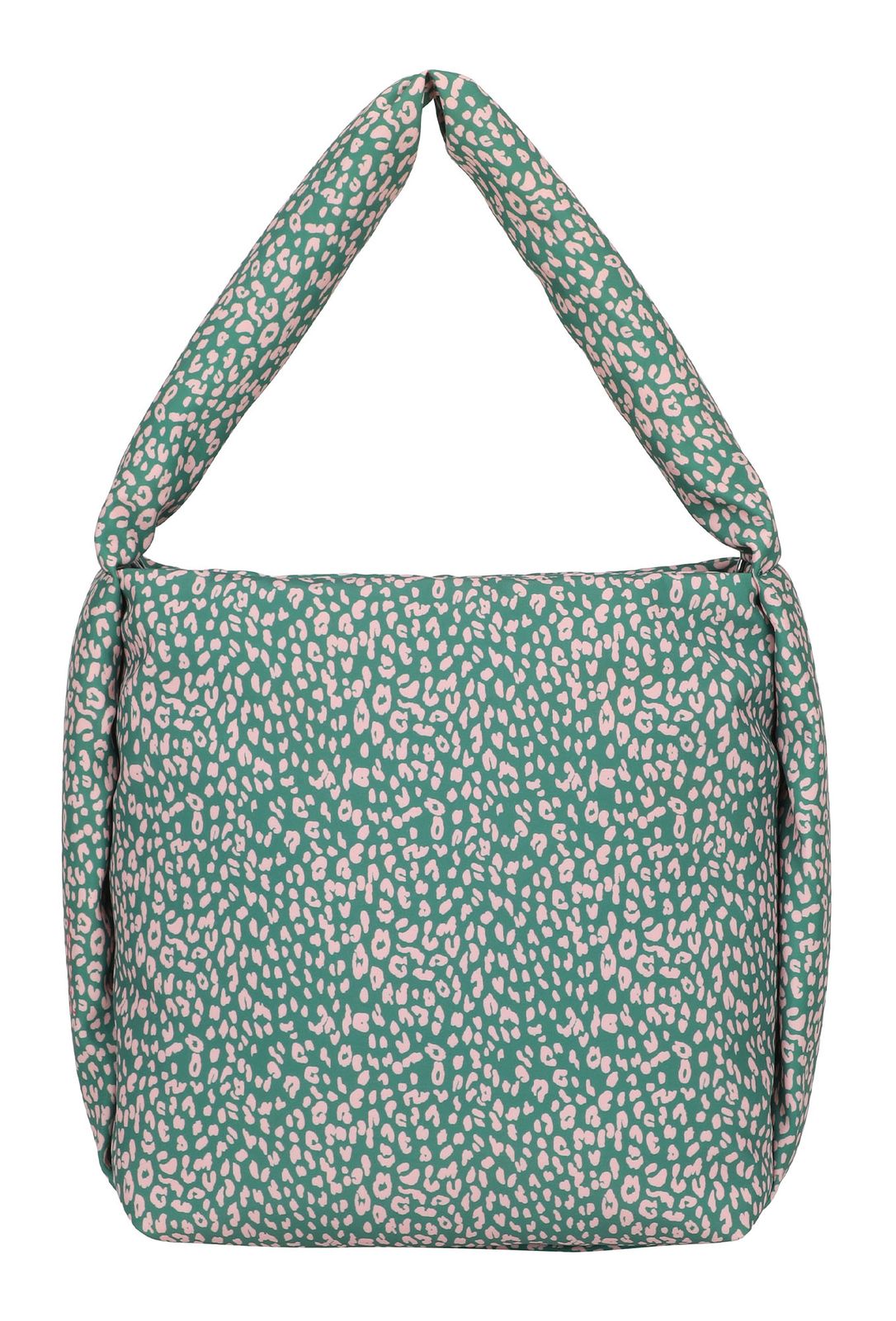 Fritzi aus Preußen Tonnje Hobo Bag Cheetah Green Rose
