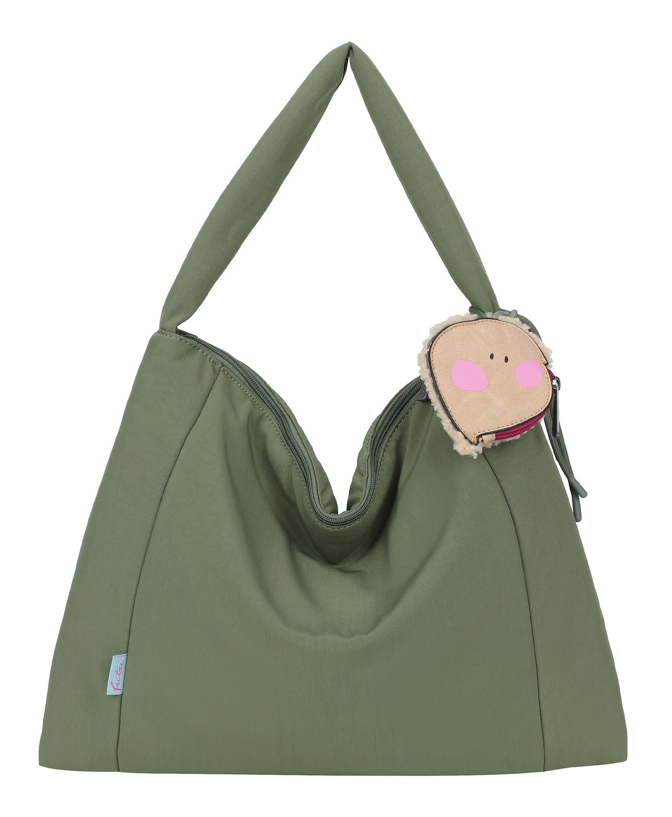 Fritzi aus Preußen Tonnje Hobo Bag Easy Limited Heads Khaki