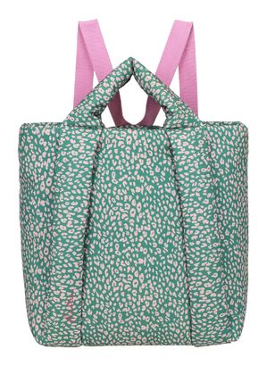 Fritzi aus Preußen Tonnje Backpack Cheetah Green Rose