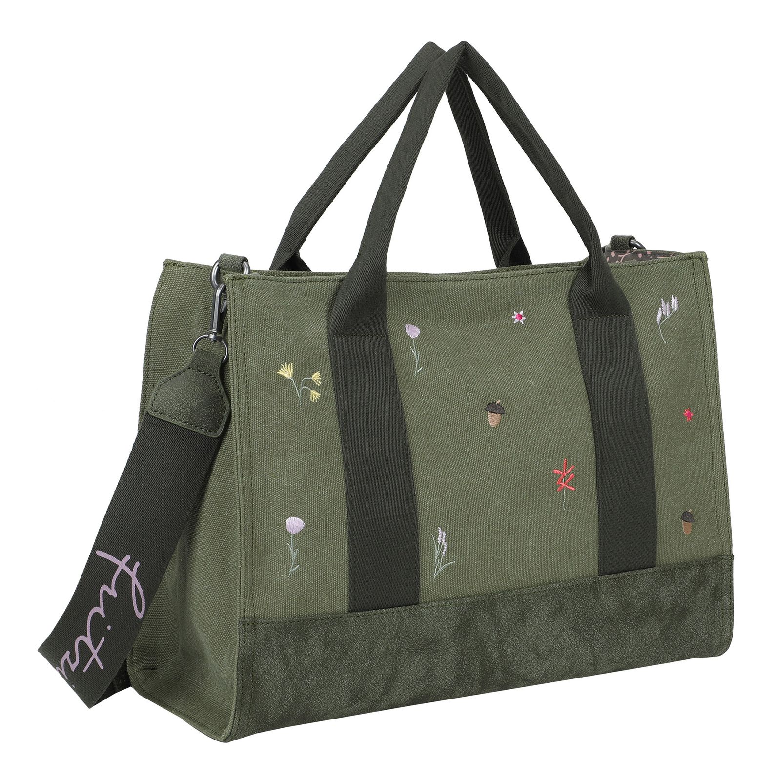 Fritzi aus Preußen Canvas Tote Bag Limited Embro Bloom Jungly Fritzi aus Preußen Canvas Tote Bag Limited Embro Bloom Jungly