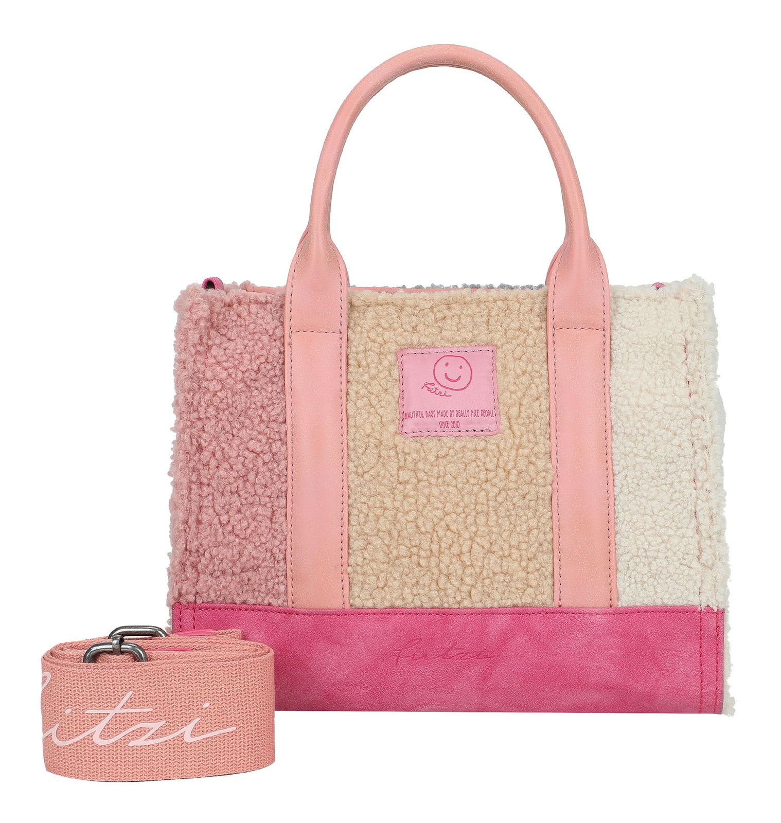 Fritzi aus Preußen Fritzi Square Limited Teddy Crossbody Bag Multi