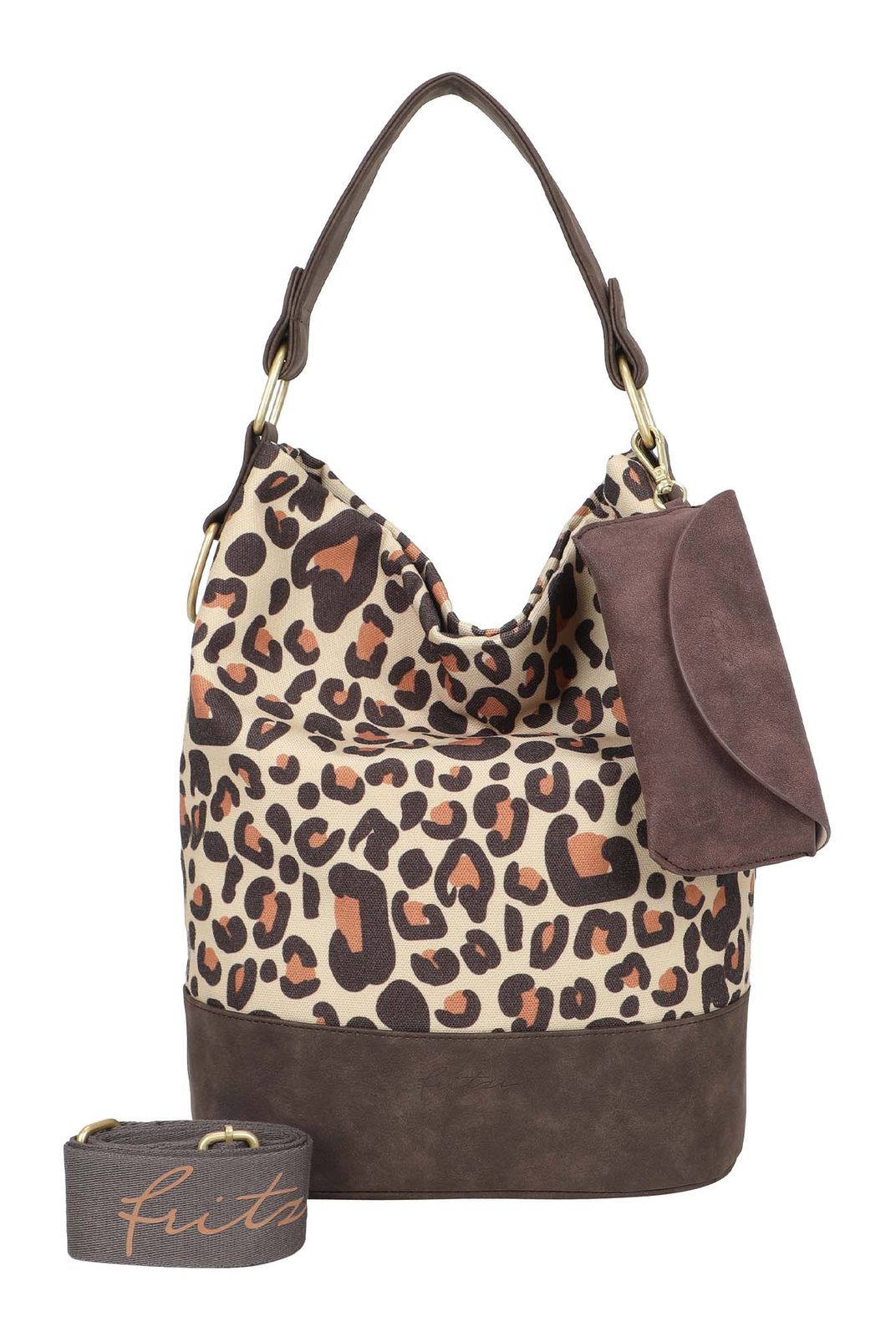 Fritzi aus Preußen Izzy07 Hobo Bag Limited S Leo Camel