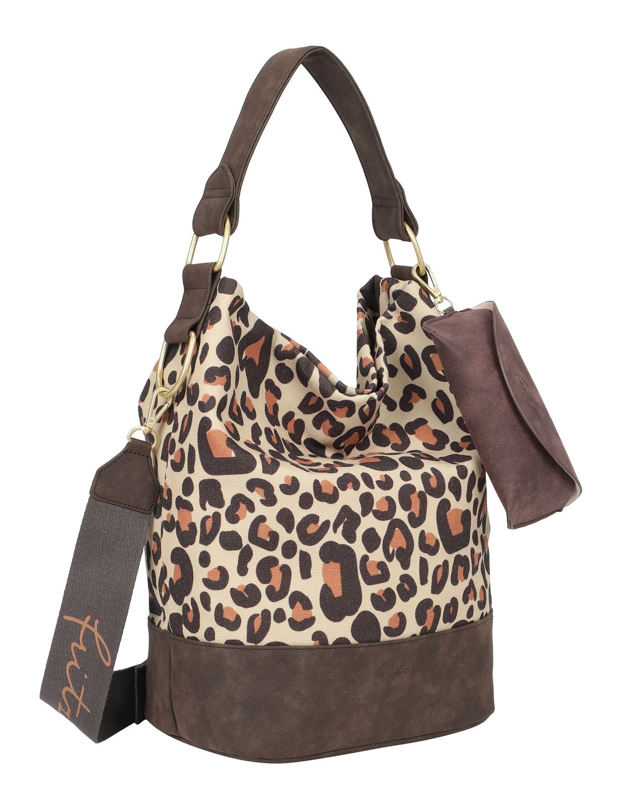 Fritzi aus Preußen Izzy07 Hobo Bag Limited S Leo Camel Fritzi aus Preußen Izzy07 Hobo Bag Limited S Leo Camel
