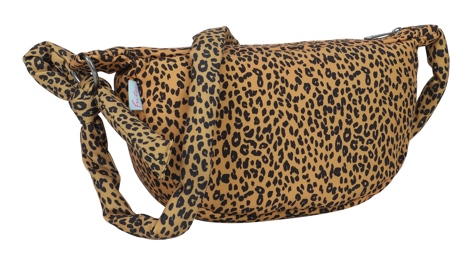 Fritzi aus Preußen Tonnje Banana Crossbody Cheetah Mustard Black Fritzi aus Preußen Tonnje Banana Crossbody Cheetah Mustard Black