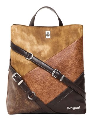 Desigual Aurea Sumy Strai Backpack M Chocolate