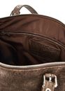 Desigual Half Logo Lanuza Shopping Bag Dark Brown