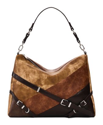 Desigual Aurea Liendo Shoulder Bag Chocolate