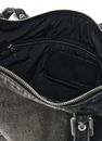 Desigual Half Logo Denim Shopping Bag Denim Dark Grey