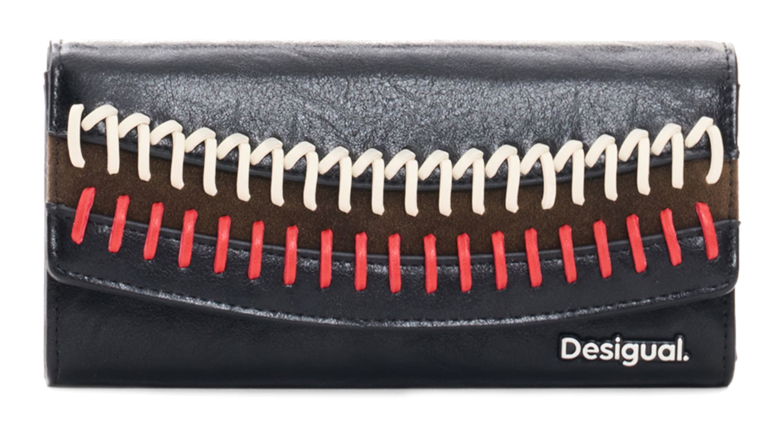 Desigual Mone Sonique Marina Long Wallet Black