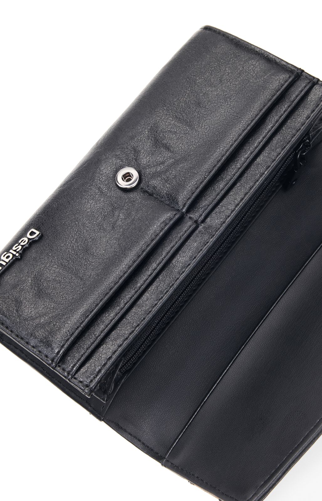 Desigual Mone Sonique Marina Long Wallet Black Desigual Mone Sonique Marina Long Wallet Black