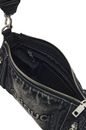 Desigual Half Logo Crossbody Bag Denim Dark Grey